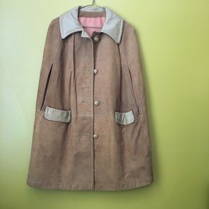 Suede Cape